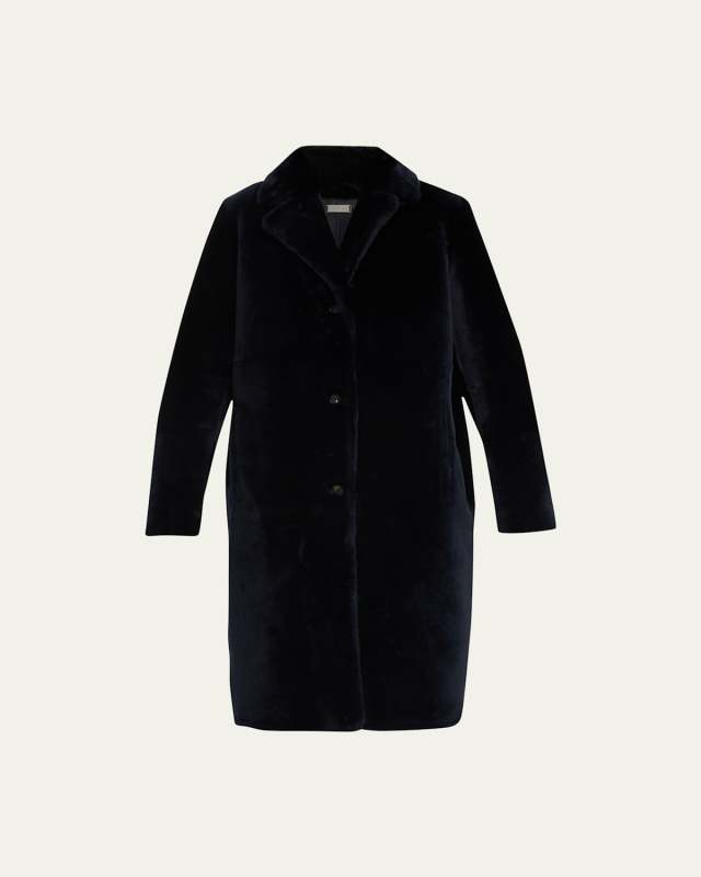 Caprina Merenillo Shearling Overcoat